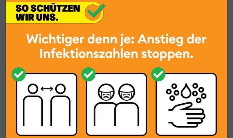 Die Schutzkonzepte und Plakate sind aktualisiert worden