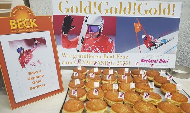 Gold-Berliner für Beat Feuz