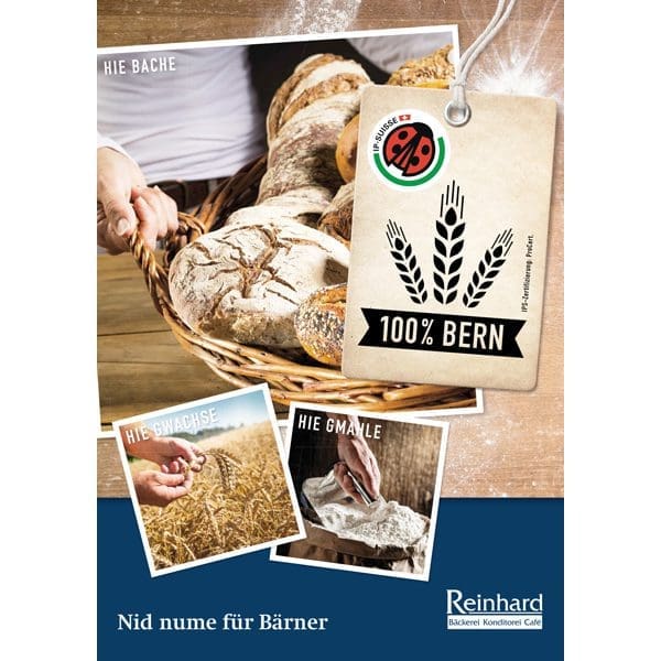 Brot aus ökologisch produziertem Berner Mehl