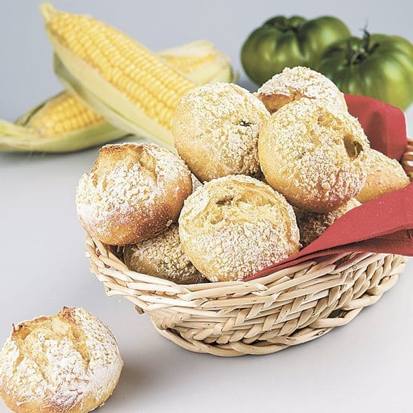 Pão de Milho (portugiesische Maisbrötchen)
