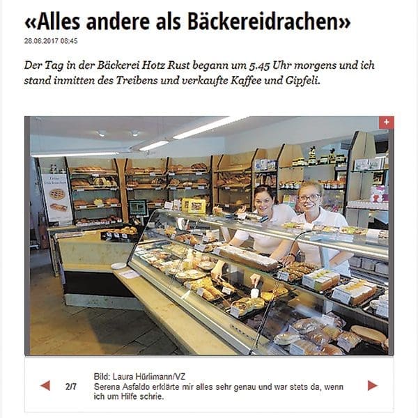 Der Brotsegen hängt alles andere als schief