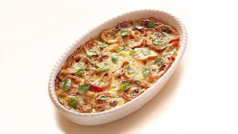 Italienischer Brotauflauf