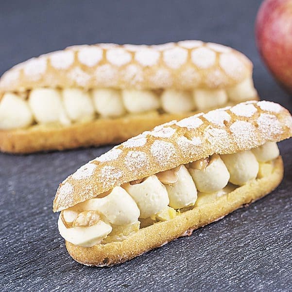 Honig-Apfel-Eclair
