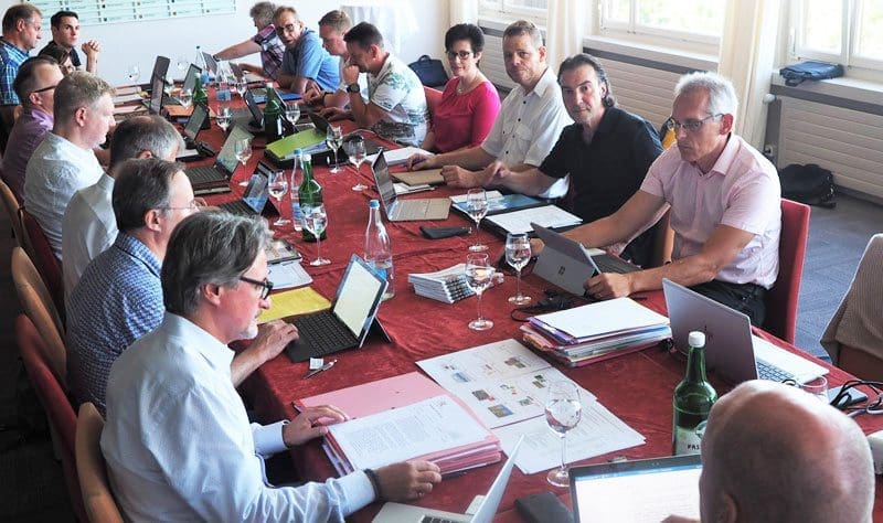 Les membres du comité central dressent le bilan