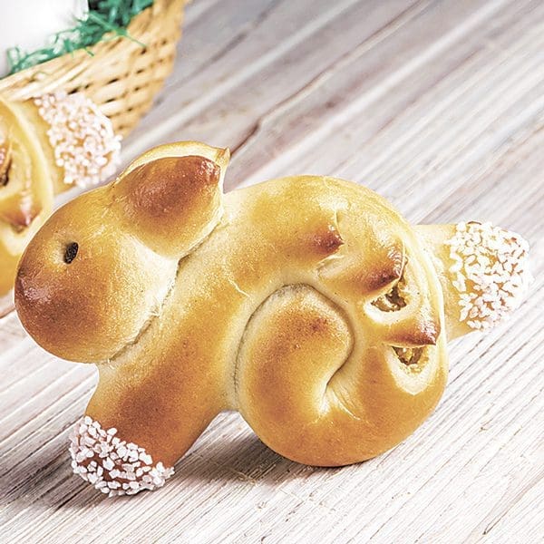 Osterhasen mit süsser Linsenfüllung