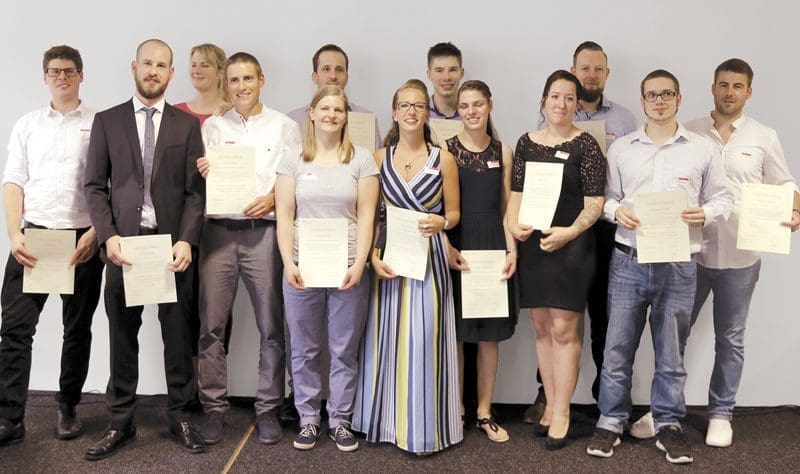 Berufsprüfung 2018: 25 neue Führungskräfte