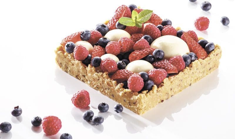Cheesecake mit Beeren