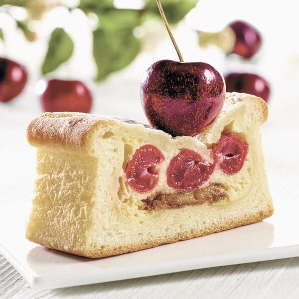 Kirschen-Amaretti-Schnitten