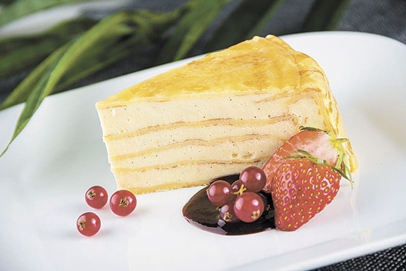 Tourte mille crêpes japonaise