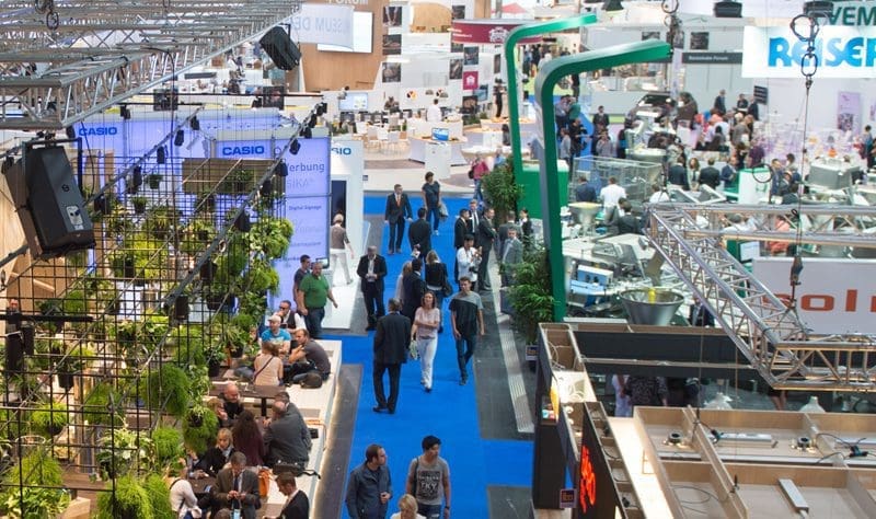 Fachmesse iba in München mit multimedialer Erlebnis-Show