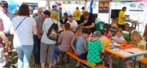 Nachwuchswerbung am Seeländer Schwingfest