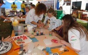 Nachwuchswerbung am Seeländer Schwingfest
