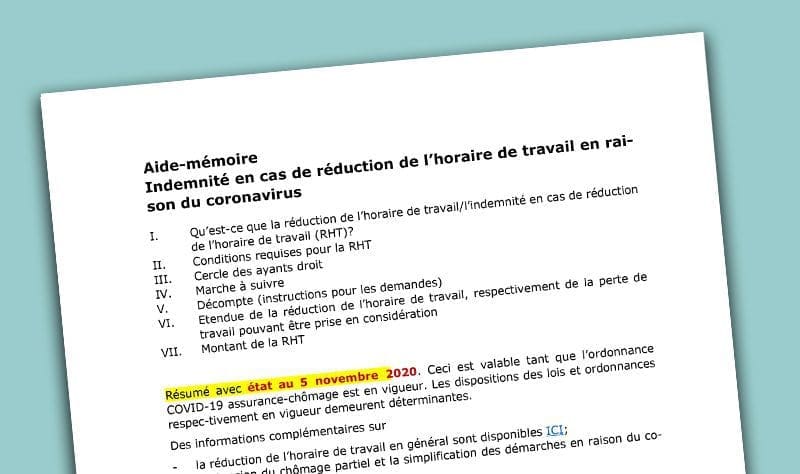 Aide-mémoire actualisés