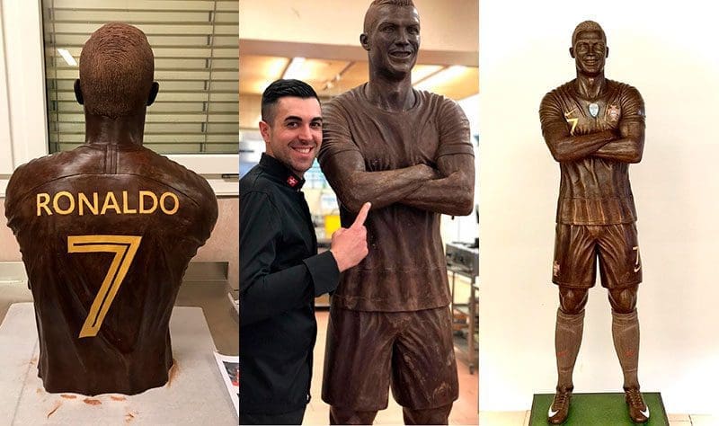 Cristiano Ronaldo à Givisiez