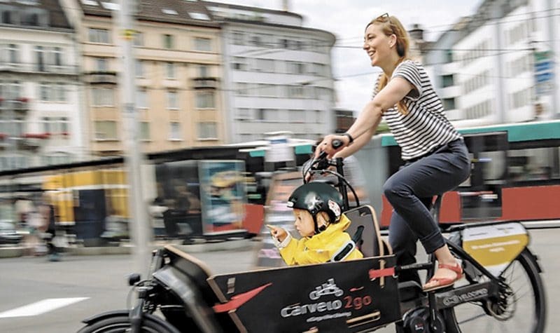 Après les snacks, le mode de transport du boulanger