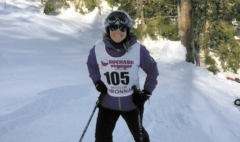 Concours de ski à Ovronnaz