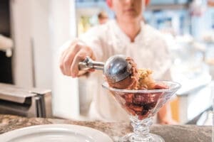 Des créations de glace artisanales