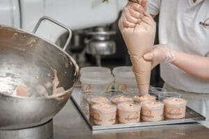Des créations de glace artisanales