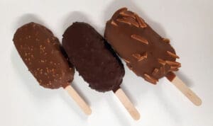 Des créations de glace artisanales