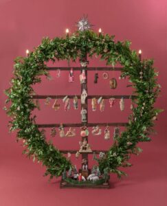 Décorations de Noël comestibles, Jouet Mondes Musée Bâle, 12/17