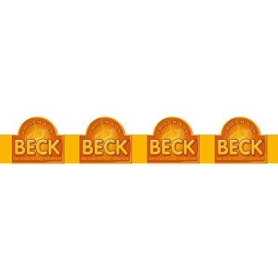 Schaufensterstreifen «Beck»