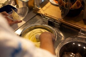 Des créations de glace artisanales
