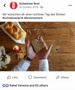 La Journée mondiale du pain dans les médias sociaux, 10/19