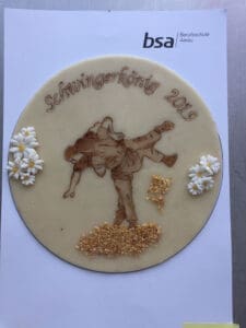 Arbeiten der Berufsschule Aarau zum Schwing- und Älplerfest 2019