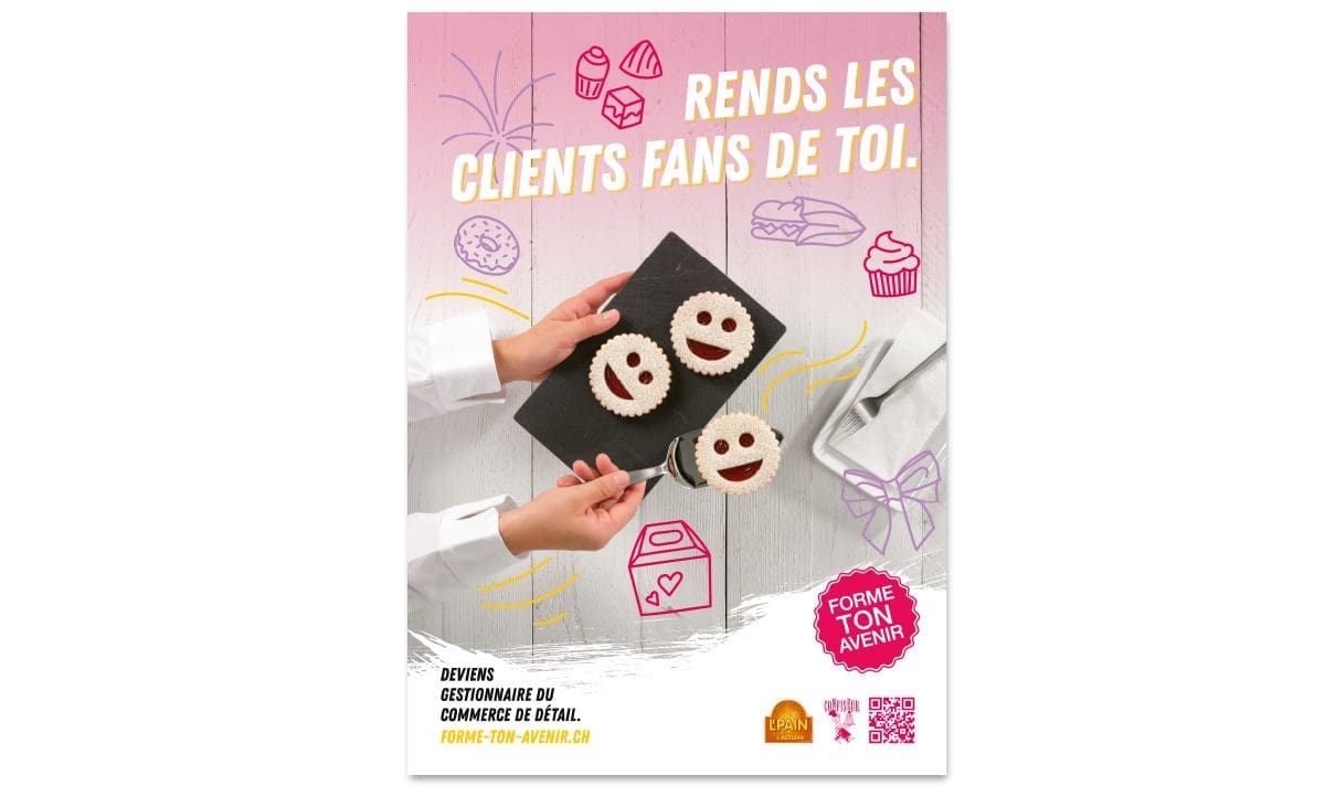 Affiche «Sujet commerce de détail»