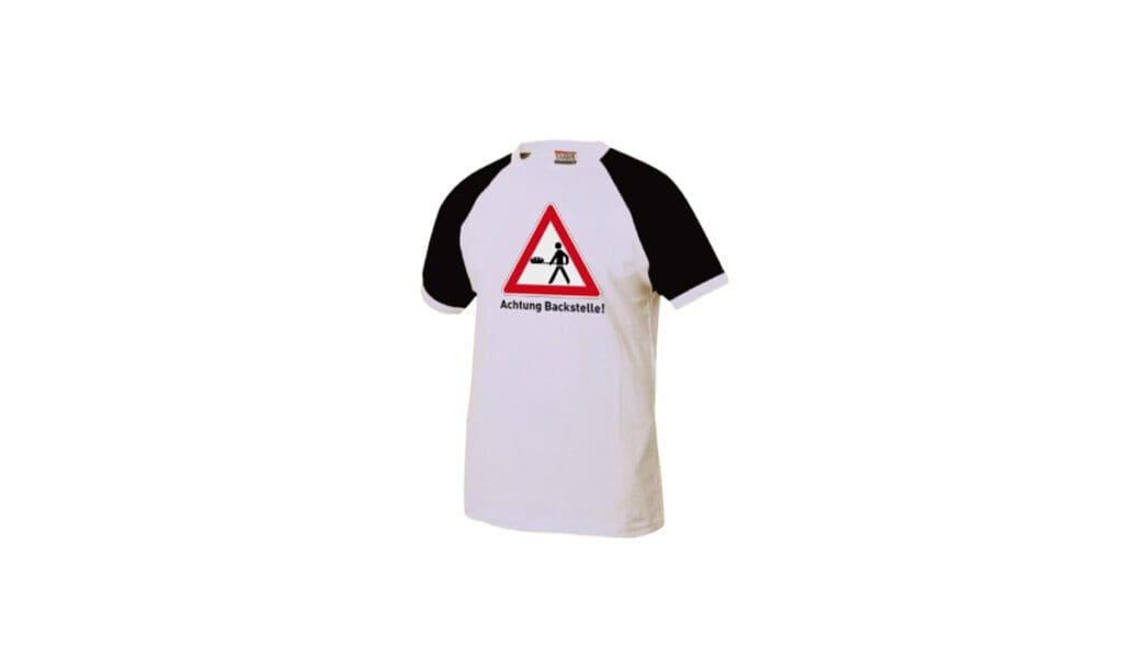 T-Shirt «Achtung Backstelle!»