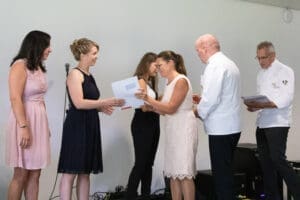 La remise de brevet aux lauréats de l’examen professionne