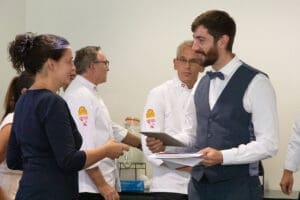 La remise de brevet aux lauréats de l’examen professionne