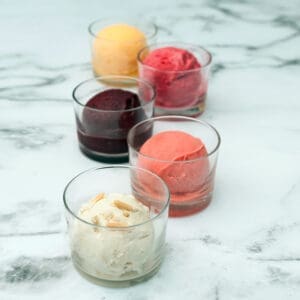 Des créations de glace artisanales