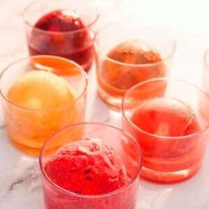 Des créations de glace artisanales