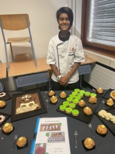 Ecole des métiers Sion : examen pratique de boulangerie-confiserie de 1re année