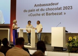 «Cuche et Barbezat» «Ambassadeurs du pain et du chocolat 2023»