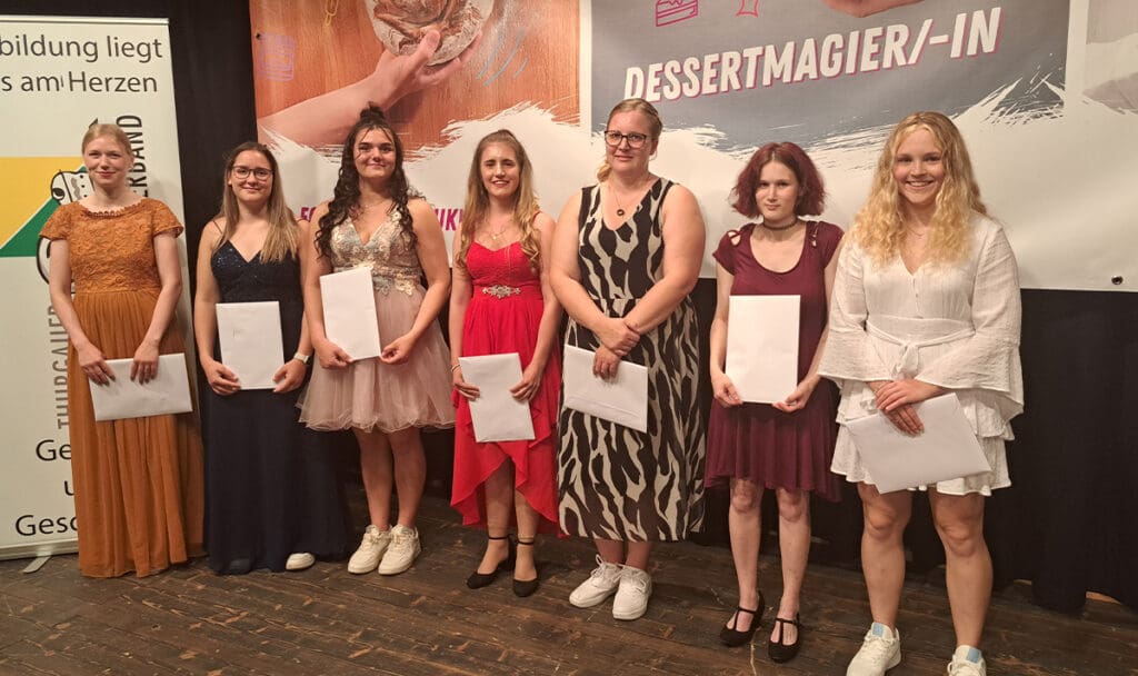 Absolvierende Bäckerei Weinfelden 2023