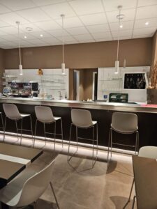 Rafraîchissement pour Oberson à Meyrin