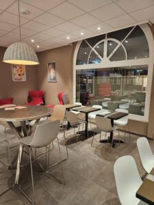 Rafraîchissement pour Oberson à Meyrin