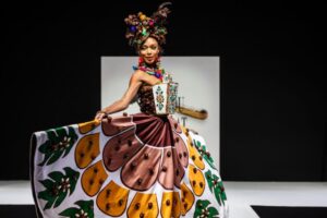 Dress-Show am Salon du chocolat 2023 in Paris