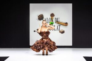 Dress-Show am Salon du chocolat 2023 in Paris