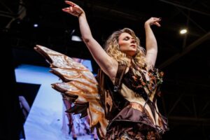 Dress-Show am Salon du chocolat 2023 in Paris