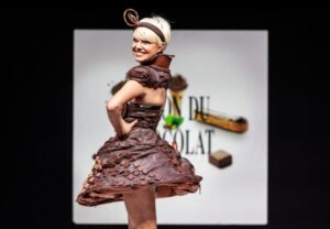 Dress-Show am Salon du chocolat 2023 in Paris