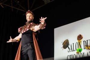 Dress-Show am Salon du chocolat 2023 in Paris