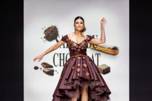 Dress-Show am Salon du chocolat 2023 in Paris