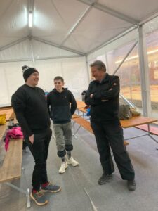 Winter-Event in Leysin