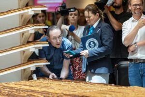 Le plus long éclair du monde à Fribourg